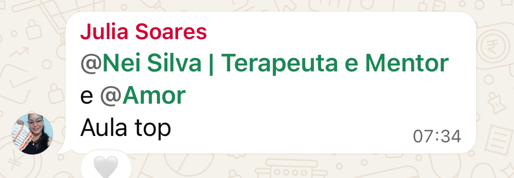 Depoimento de participante 1 da MasterClass Jornada Novo Ciclo